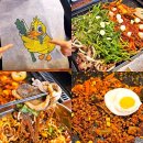 맹글맹글 | 문래 맛집 모임하기 좋은 미나리밭 오리사냥 오리주물럭 로스 반반 후기