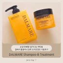 손상극복템! 윤기나는 머릿결 집에서 홈클리닉 샴푸 트리트먼트 사용후기 - DALMARE Shampoo &amp; Treatment