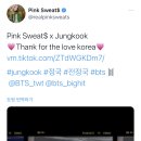 달려라아미 정국 Pink Sweat＄트위터, 틱톡 이미지