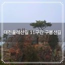 대전둘레산길(11구간) | 대둘 대전둘레산길 11구간 구봉산길