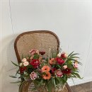 꽃과 식물로 정원가꾸기 이미지