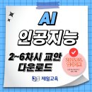 [정규교안] AI 인공지능(플라잉볼 포함) 2~6차시 교안 이미지
