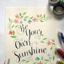 감성손글씨(캘리그라피) 이미지