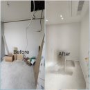 예쁜꿈미술교습소 | 둔산동 학원 인테리어 도배 &amp; 데코타일 시공 후기 | 미술학원·영어학원 공간분리 인테리어