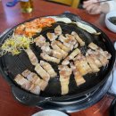 신흥시장맛집 가성비 좋은 솥뚜껑 국내산 삼겹살 장터삼겹살 후기