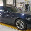 BMW F10 528i 엔진오일교환 훅스 타이탄 0w-40, 금호타이어 마제스티 245/45-18,275/40-18 타이어교환 대구수입차타이어,대구수입타이어,대구수입차엔진오일교 이미지