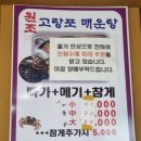 고랑포구 안내소 | 연천맛집 임진강 맛집 추천, 원조고랑포매운탕에서 제대로 즐긴 얼큰한 한 끼