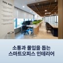 성공적인 스마트오피스 인테리어, 협업과 몰입을 유도하는 공간