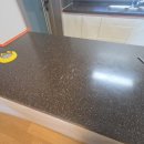 중앙광택 | 부산 창원 싱크대 상판 찍힘 복원후 연마광택 작업 후기