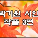 박거원의 단풍나무 외 2편 유튜브 자료 공유 이미지