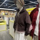브라운테팔매장(현대백화점중동점) | 세인트 제임스 하트패치가 귀여운 봉봉 쁘띠 후드 집업 후기, 다크 브라운