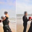 [셀프 웨딩 스냅] 다대포의 은은한 윤슬을 담은, 우리만의 이야기 (모반디 드레스, 촬영장소 추천, 자연...
