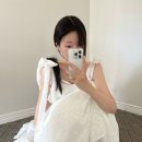 뉴러블리헤어 | 웨딩촬영 캐주얼 드레스 추천 : 플로뉴 도브드레스 s 후기 (착용샷 포함)