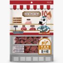 동그레 | 바우와우 부드러운 강아지 육포 간식 정육肉마켓 체험단, 룽지도 눈이 동그레지는 후기ㅋㅋ