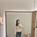 유메르 UMER 헤일리 가디건,르네 니트,피그 데님, 로만 재킷 도산쇼룸 피팅후기