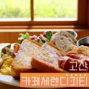 오포읍 고산동 고산어린이집 앞 | 분위기 좋은 브런치 맛집 고산 세렌디피티 의정부 애견동반 카페