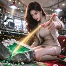 비취 조각을 잘라보니 값진 황실 녹색 비취가 나왔다! "용의 눈" 기운이 각성하여 감정, 엑스레이 투시 이미지
