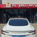스파이썬팅제우스샵 | 아산 배방 썬팅 잘하는 집, 테슬라 모델Y 신차 시공 후기