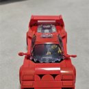 스피드스토어 | [욤파레고] 스피드챔피언 페라리F40 슈퍼카(76934) 조립 후기