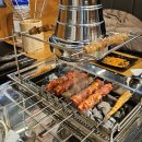 꼬치엔닭 | 수원 금곡동 맛집 미미각양꼬치세트1 향라닭날개 숙주볶음 물만두 후기