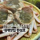 속초 대포항 맛집 한성호 대게+회 세트 후기 여긴 또 가야해..