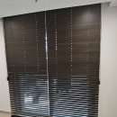 총각블라인드&디자인독 | 필하우스 에듀시티 2단지 침대방 우드블라인드 시공 후기