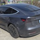 국제자동차공업사 | 뒷휀다 판금도색테슬라 모델3 PMNG (Midnight Silver Metallic) 자차보험처리잘하는 업체후기입니다.