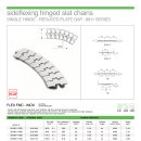 SIDEFLEXING STEEL CHAIN TAB, BEVEL, MAGNITIC 대광상사 이미지