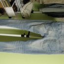 INSIGHT51/ CITY RIOT Trashed Pat Blue - Skinny Fit / 31x34 이미지
