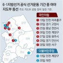 지도부 12일간의 동선 보니, 與 수도권-충청, 野 계양을 집중 이미지