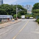 음봉중학교 옆 도로 이미지