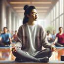 요가와 스트레칭 이미지