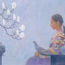 서양화가 박항률 "목련(Magnolia)" 그림 이미지