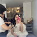 핑크헤어 | 핑크공 / 테이크마인드 / 헤어변형 박하 웨딩촬영 후기!