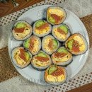 덕화명란 선물세트로 만든 세 가지 맛, 담백 매콤 순한 명란김밥 레시피