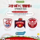 고양 Hi FC 엠블럼 투표 이미지