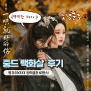 중드 백화살 후기, 하여x맹자의 소녕군주와 병약한 태자의 로맨스!