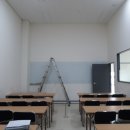 평택시 엠제이테크 보유빔프로젝터 비비텍 DX853 설치 시공 100인치 수동스크린 봉브라켓