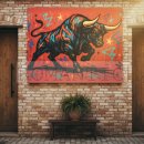 붉은황소 이미지