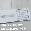 매직 PC | 애플 매직키보드 내돈내산 후기 정품 MXCL3KH/A