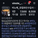 드디어 방금 전 팔로워가 7500을 넘었습나다. 언제 다시 7500이하로 내려갈지 몰라 급히 박제합니다만 박제 후 보시는 분은 7500 이미지