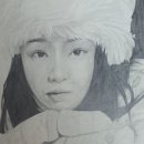 연필인물화 이미지