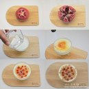 제철 과일로 만드는 프랑스 디저트, 석류 요거트 브륄레 이미지