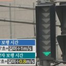 신호대기 횡단보도 이미지