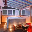 호수가에 펜션 이미지