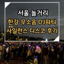 아모르노래클럽 | 한강 무소음 파티 사일런스 디스코 후기 티켓구매 방법