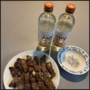 GS25괴정한일점 | 선양 오크 보리소주 부채살과 페어링 후기