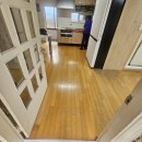 빌라지아 | [강동구 장판시공] LX 지아자연애 2.2T 33872 베이지 오크 강동구 길동 빌라 마루철거 &amp; 장판 시공