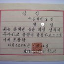 상장(賞狀), 보성군 보성남국민학교 품행단정 및 학업우수 (1956년) 이미지