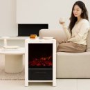 보아르 플라미오 불멍 전기 온풍기 벽난로 가정용 난방기 이미지